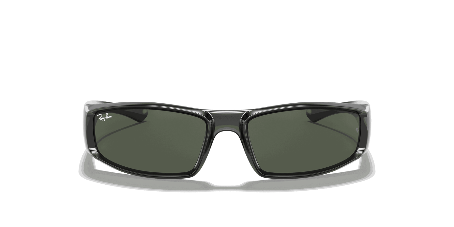 [G-15 Green Lenses, Polished Black Frame]