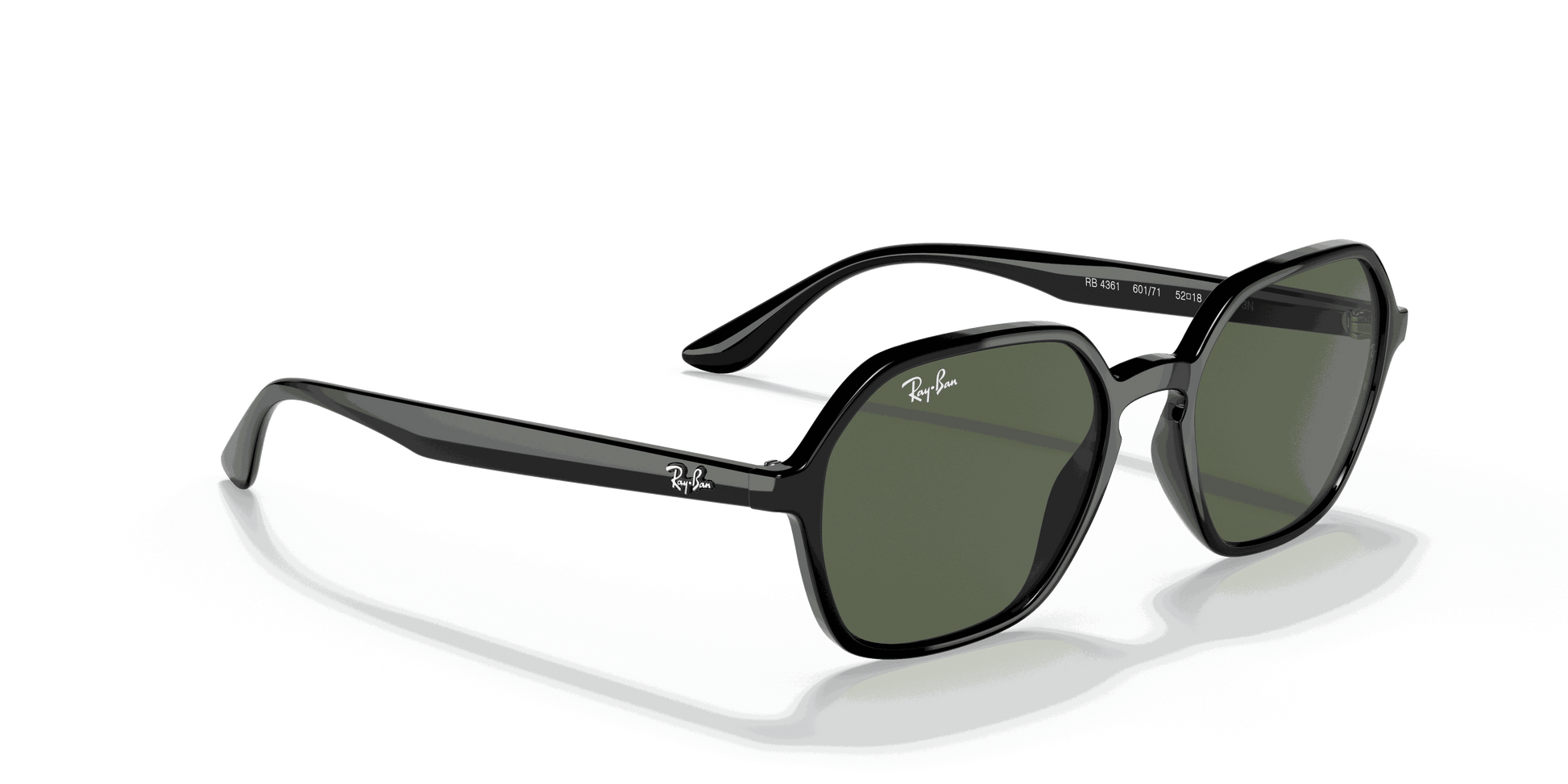 [G-15 Green Lenses, Polished Black Frame]