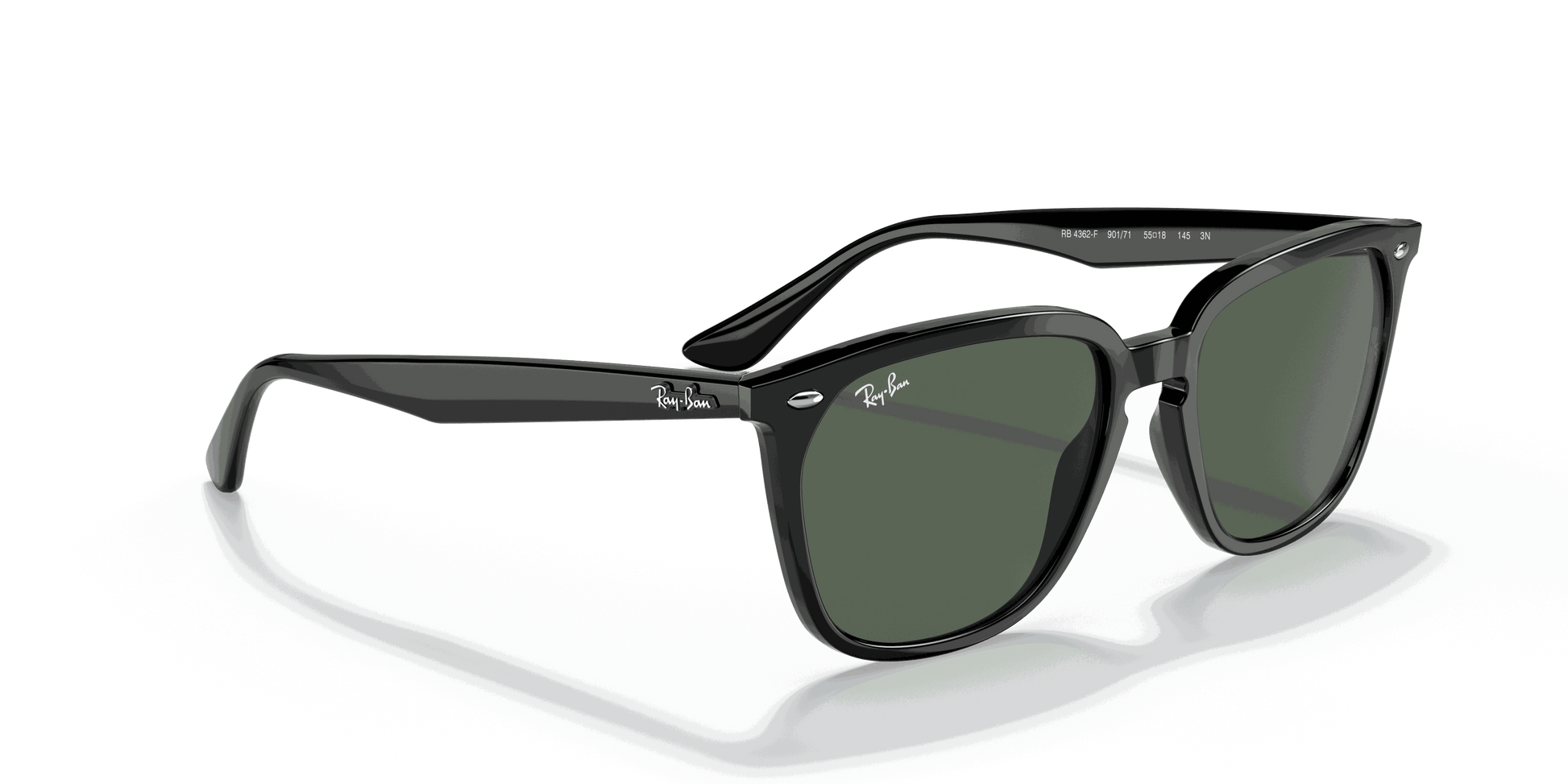 [G-15 Green Lenses, Polished Black Frame]