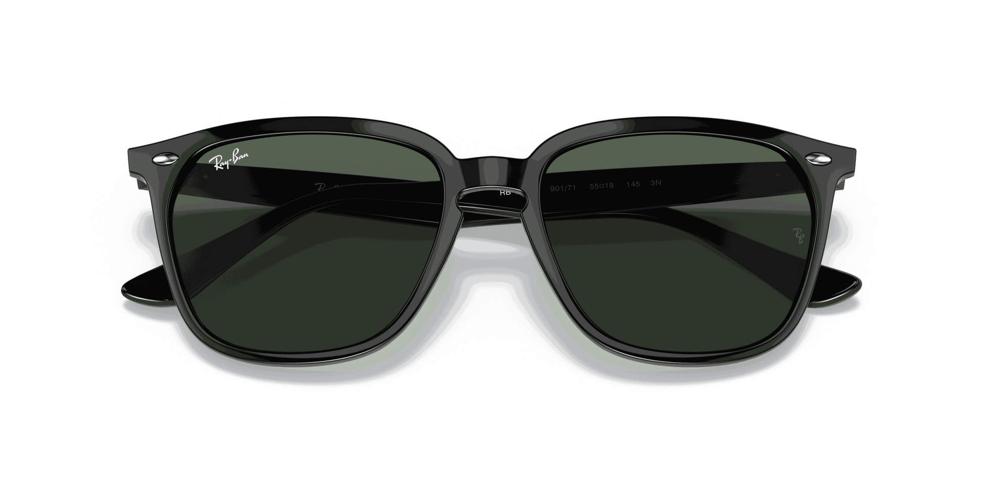 [G-15 Green Lenses, Polished Black Frame]