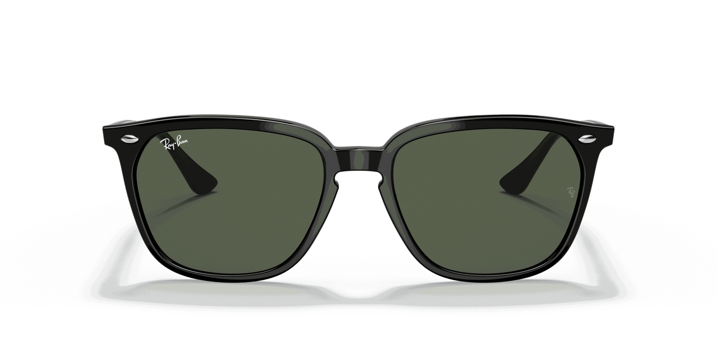 [Green Lenses, Polished Black Frame]