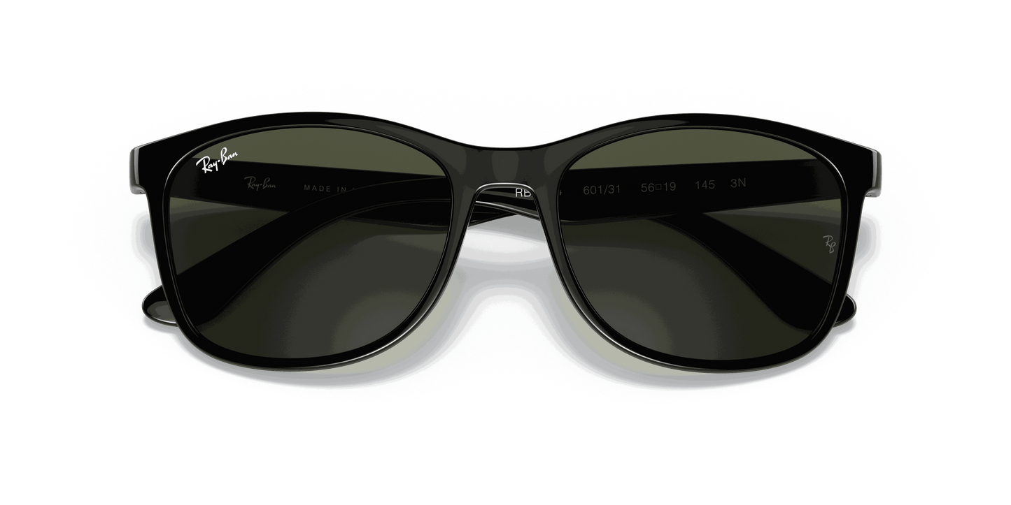 [Green Lenses, Polished Black Frame]