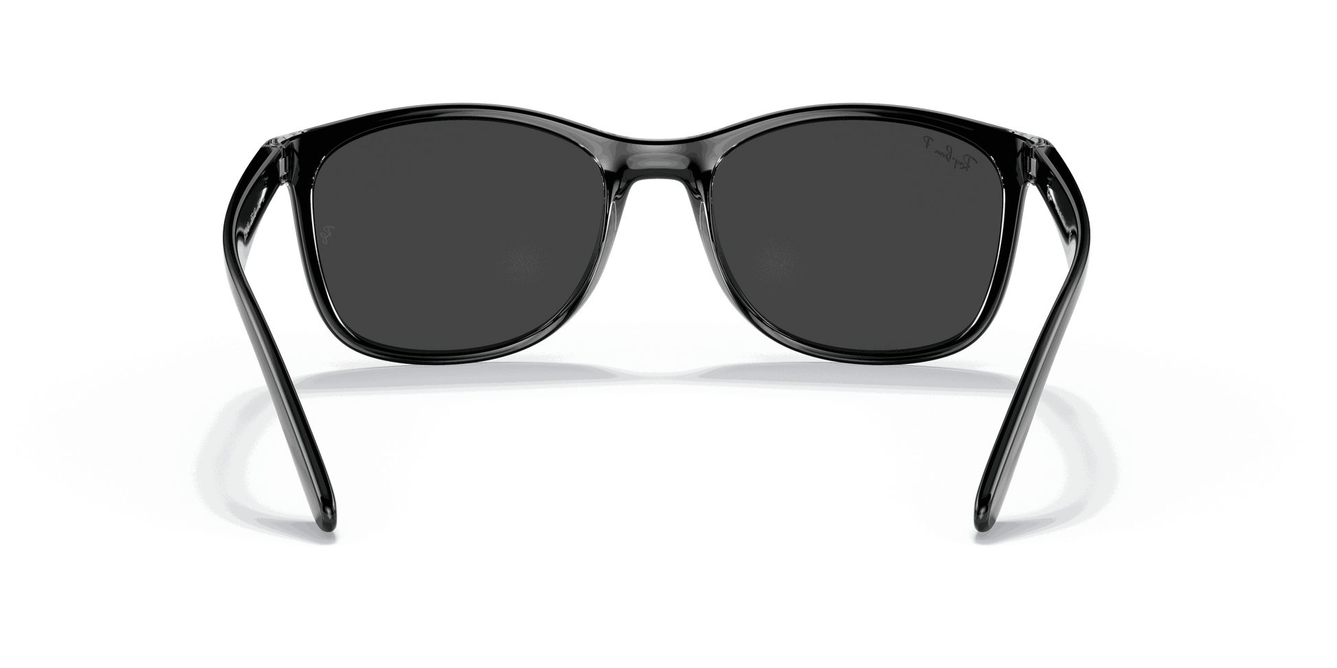 [Polar Black Lenses, Polished Black On Transparent Frame]