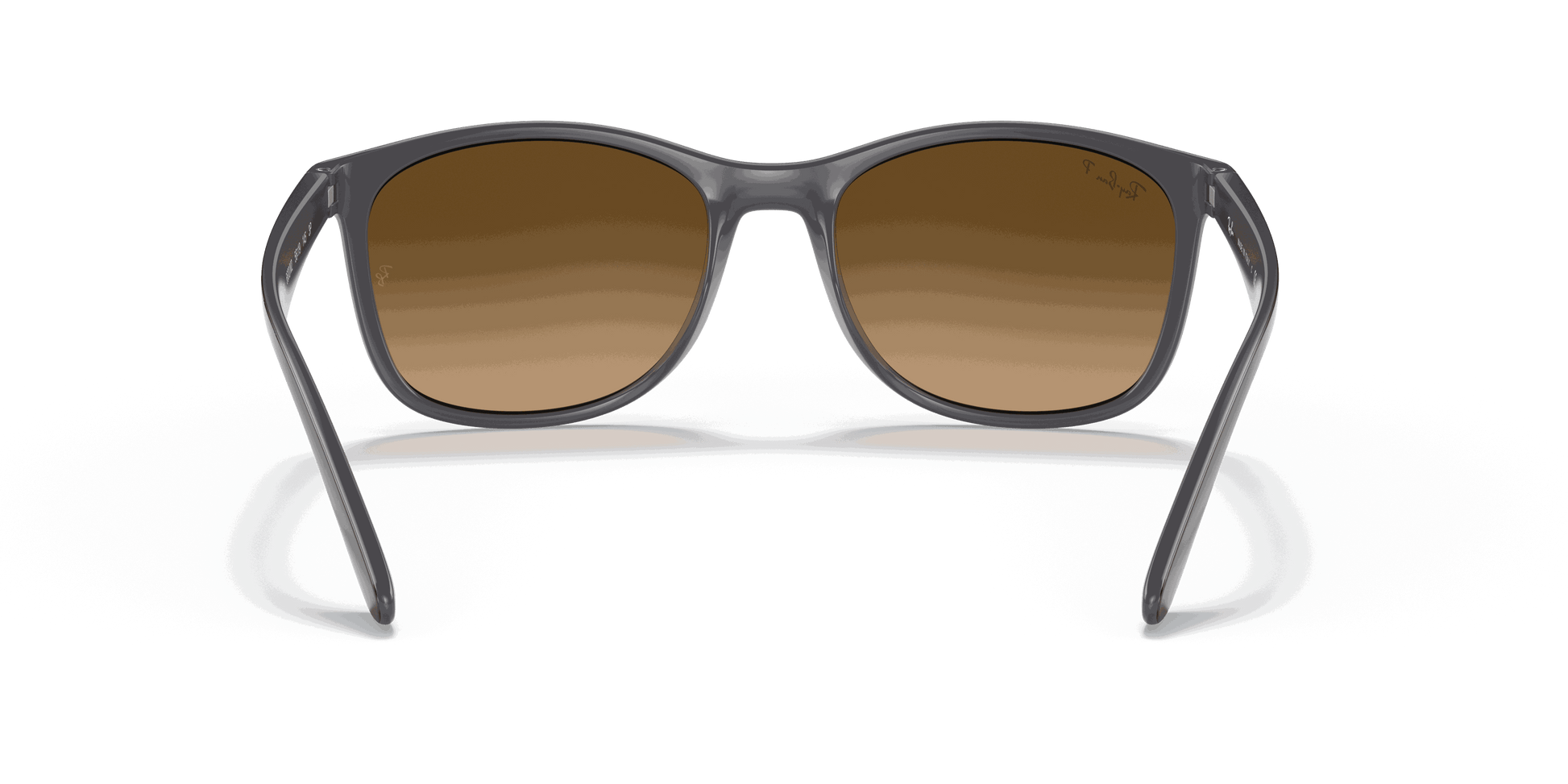 [Brown Lenses, Polished Brown On Grey Frame]