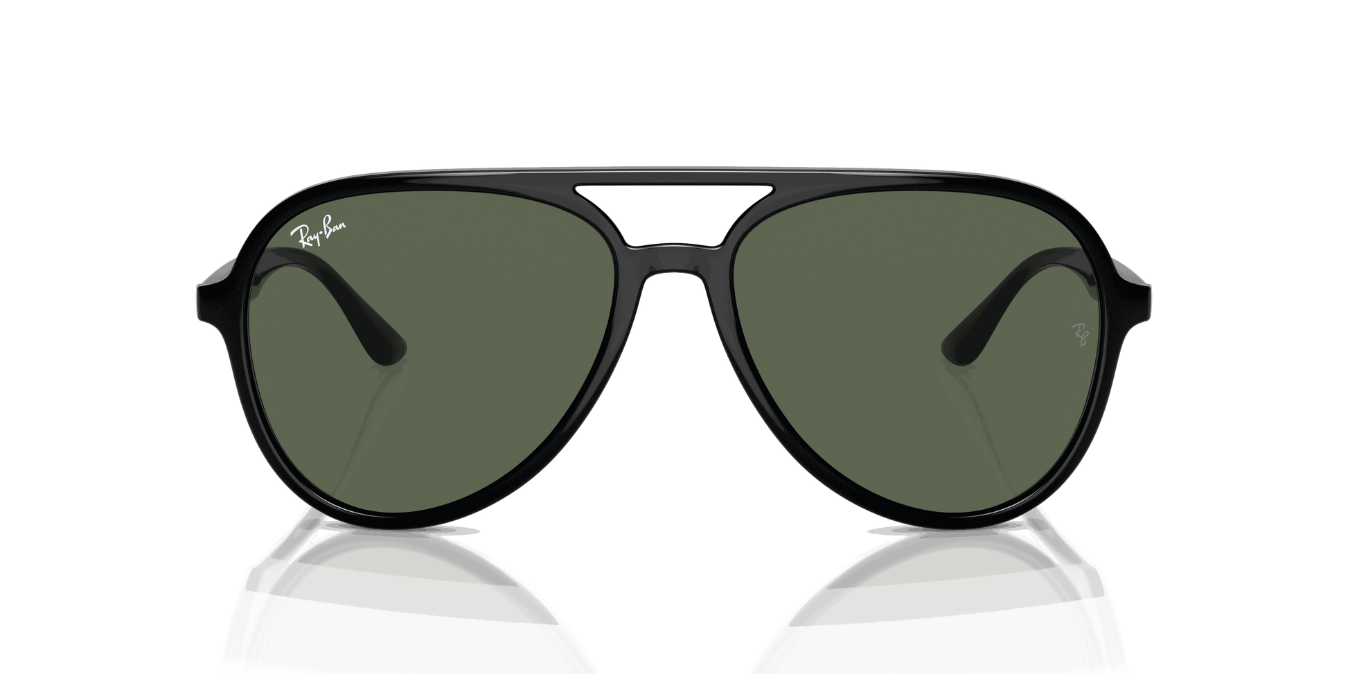 [Dark Green Lenses, Polished Black Frame]