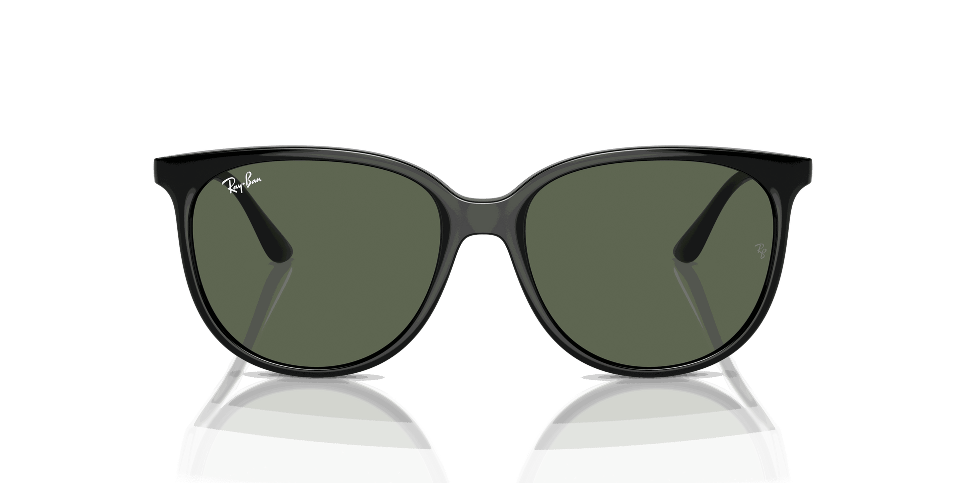 [Dark Green Lenses, Polished Black Frame]