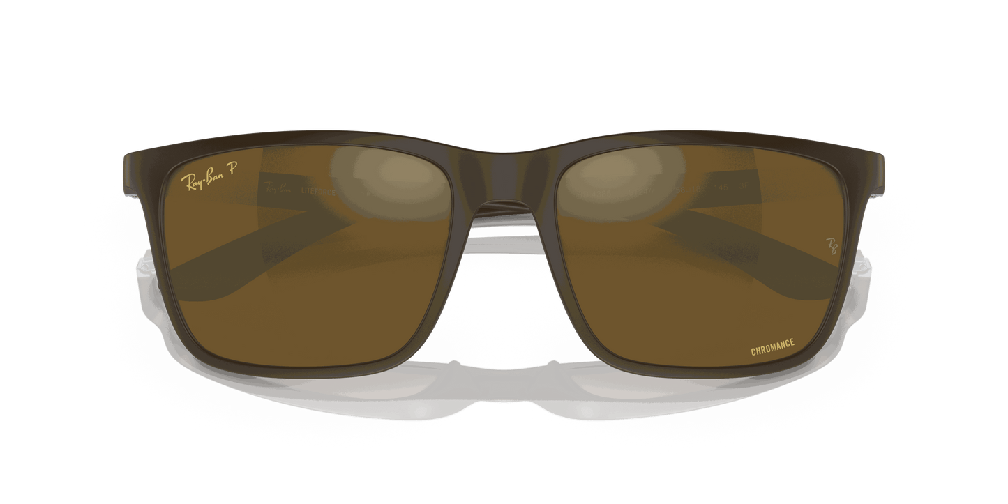 [Brown/Gold Lenses, Matte Brown Frame]