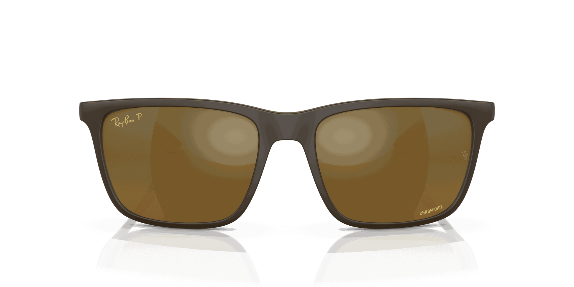 [Brown/Gold Lenses, Matte Brown Frame]