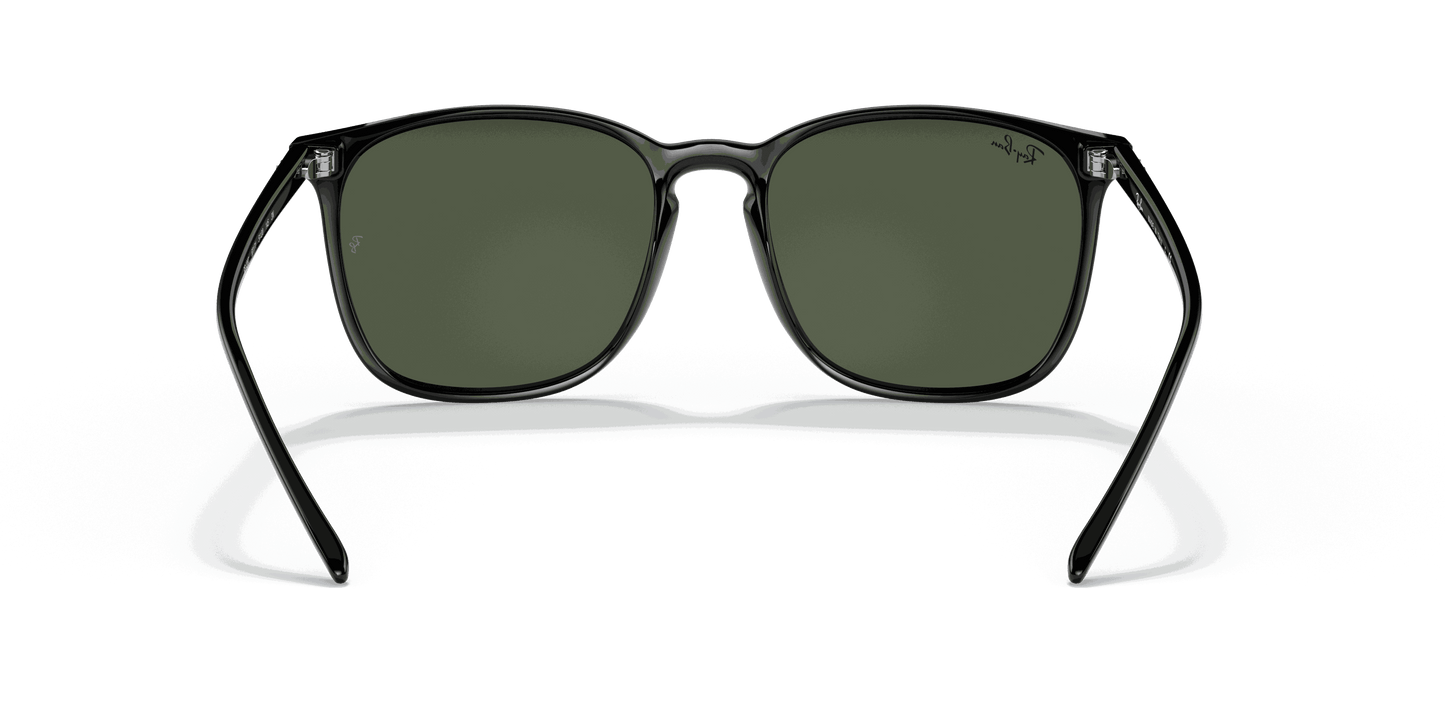 [Green Lenses, Polished Black Frame]