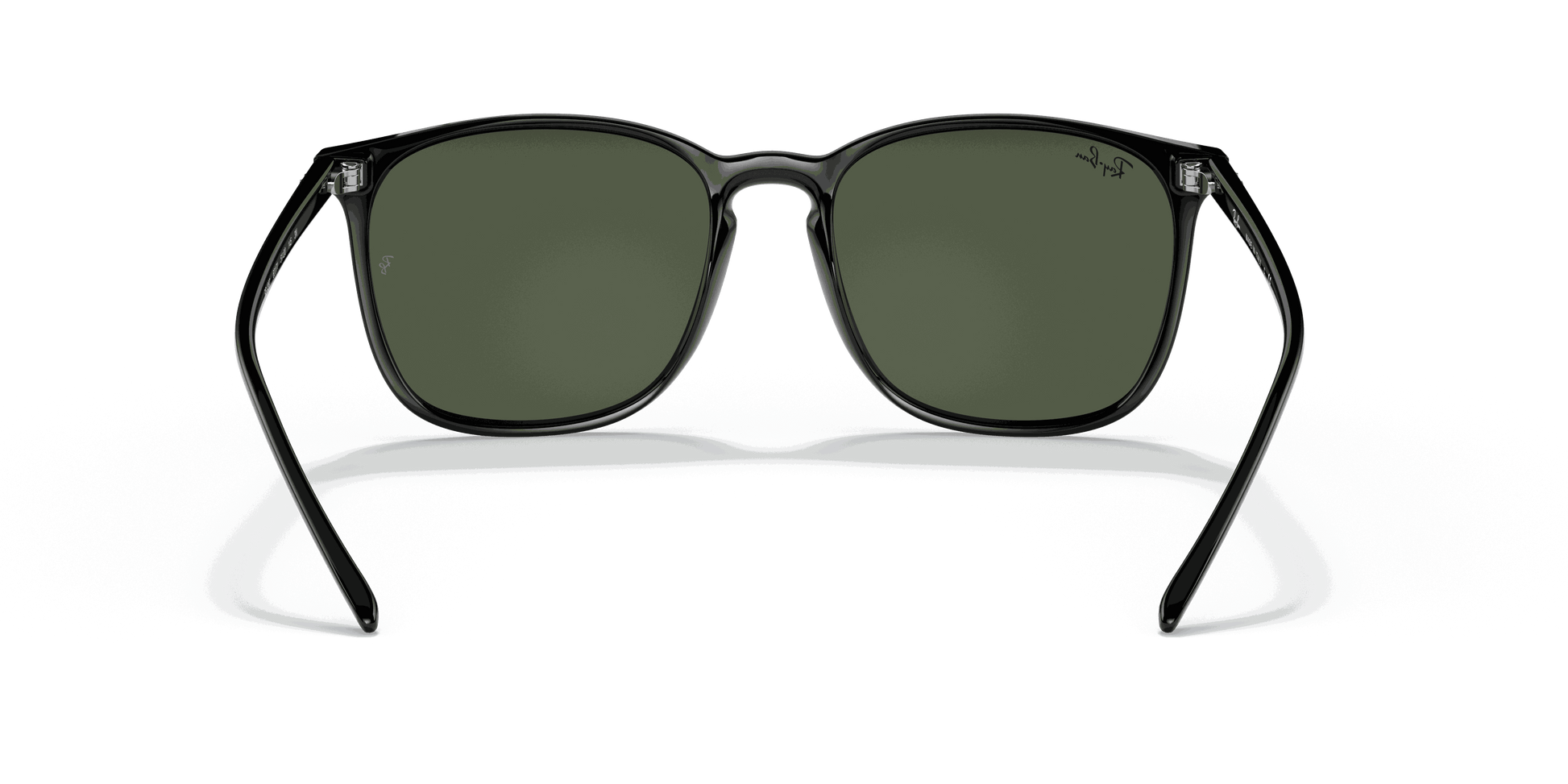 [Green Lenses, Polished Black Frame]