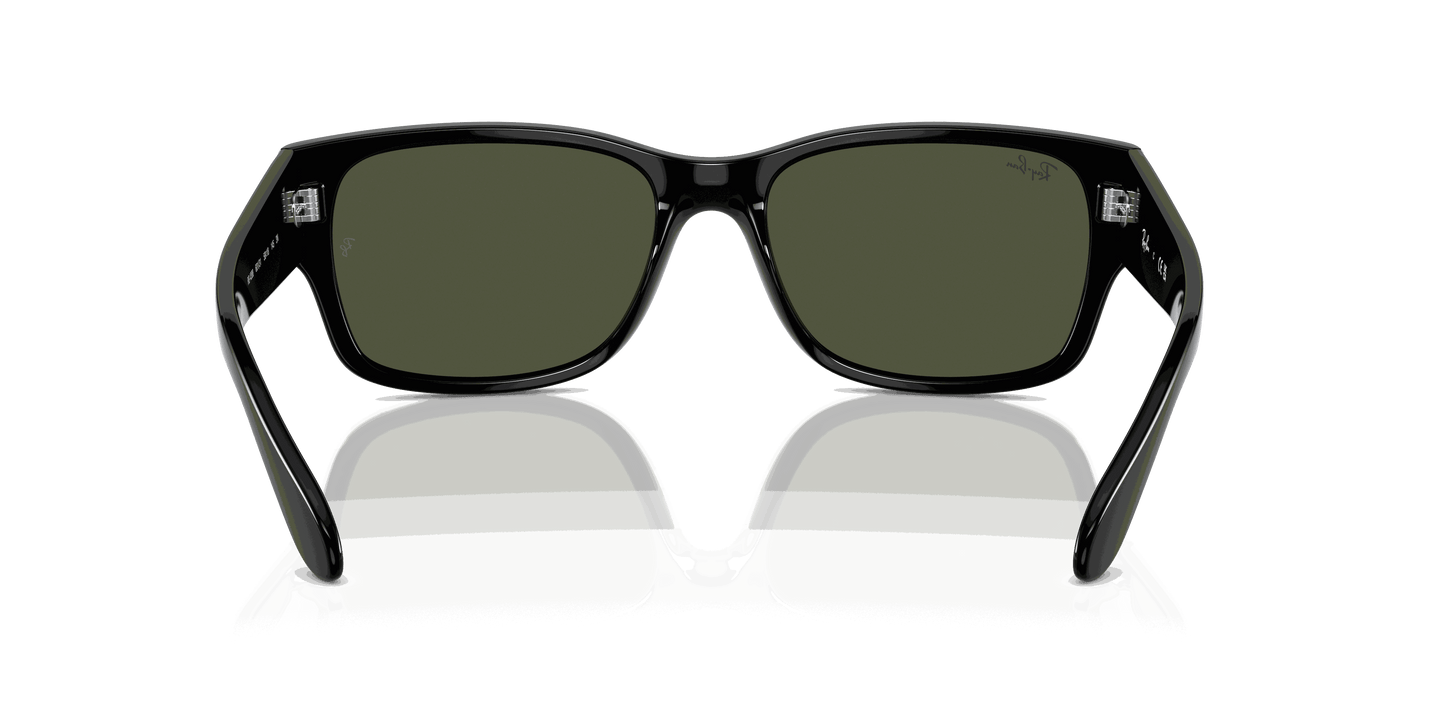 [Green Lenses, Polished Black Frame]