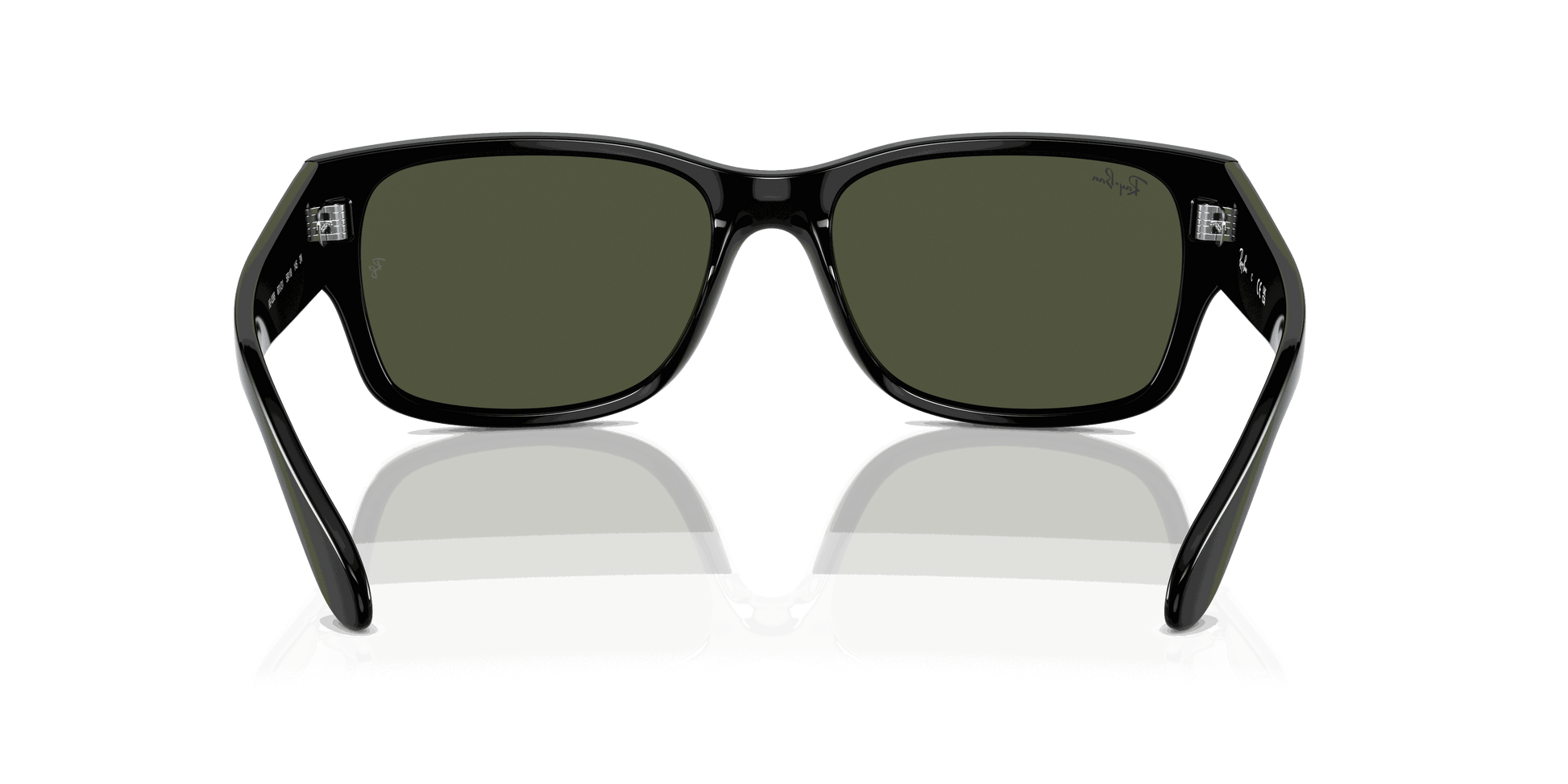 [Green Lenses, Polished Black Frame]