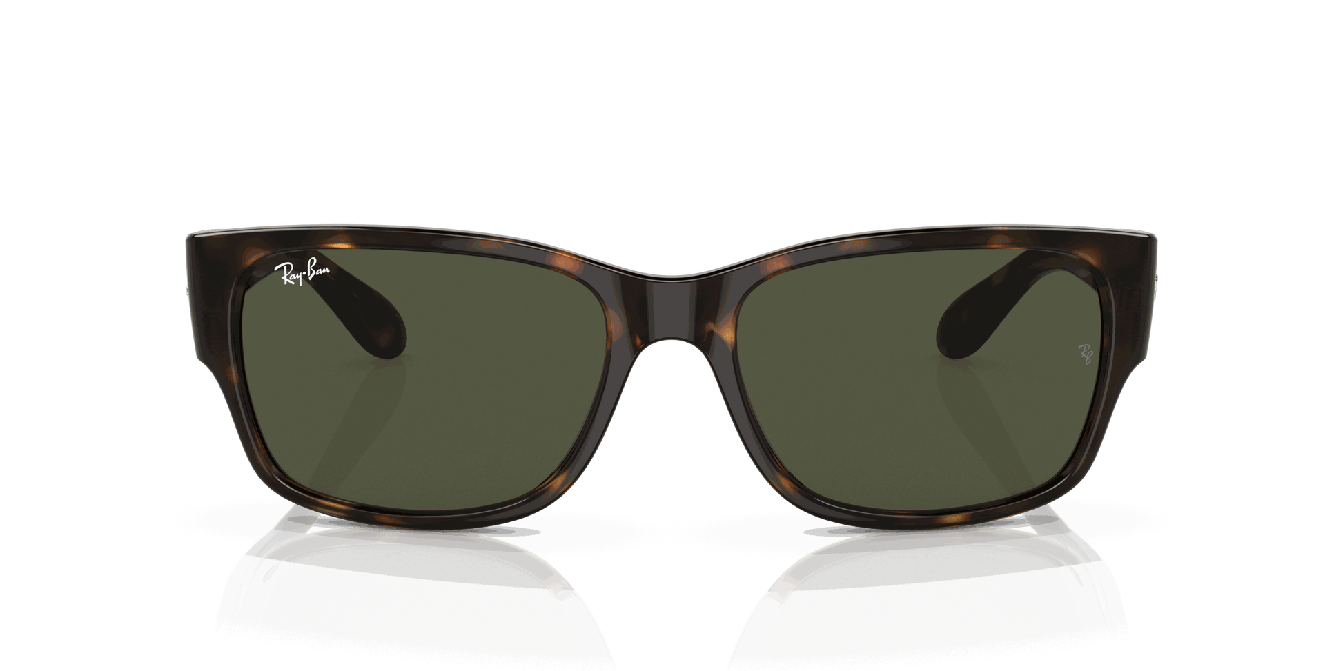 [Green Lenses, Polished Havana Frame]