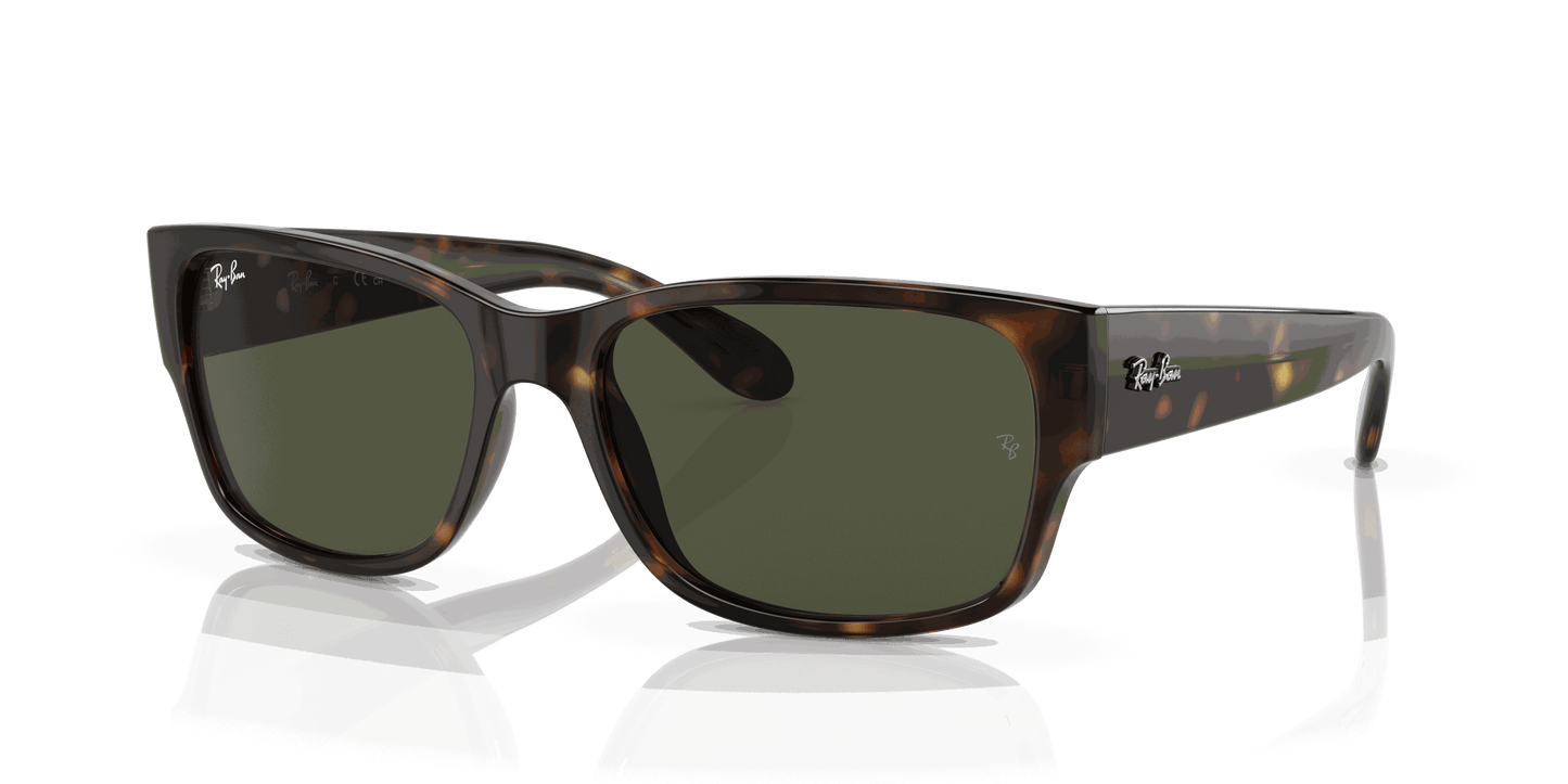[Green Lenses, Polished Havana Frame]