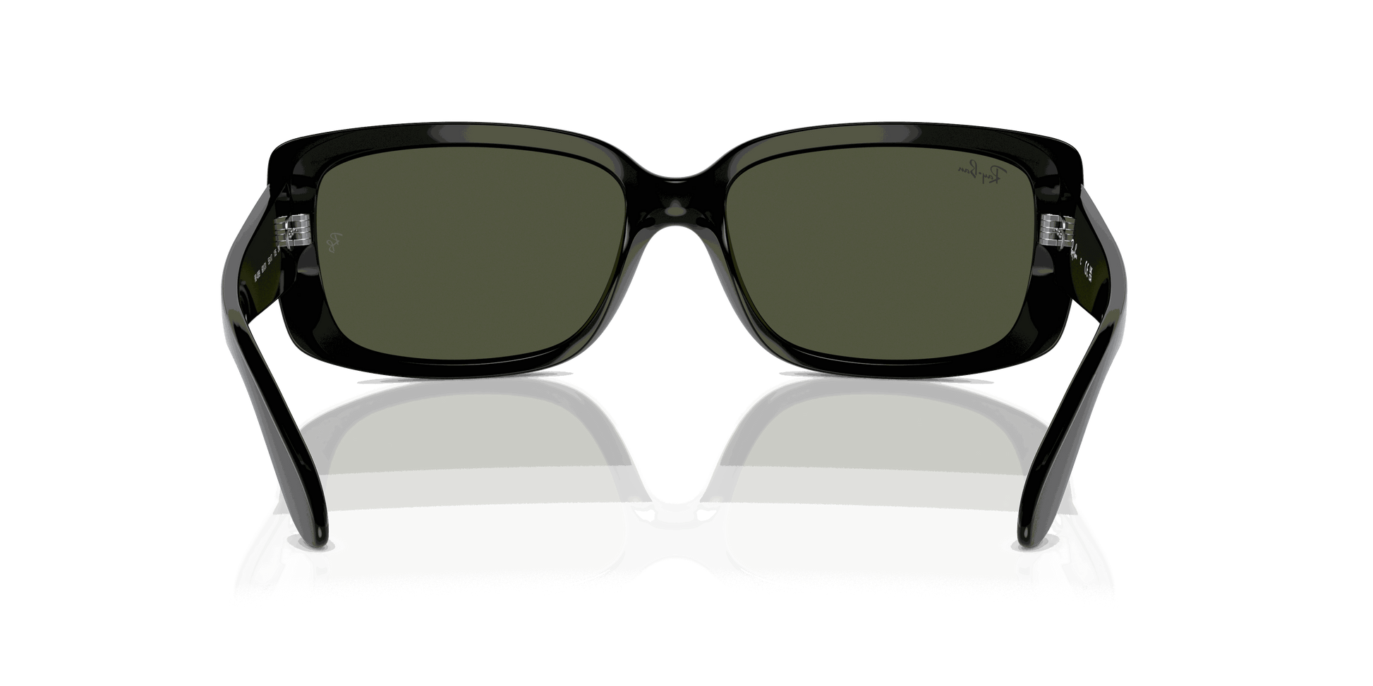 [Green Lenses, Polished Black Frame]