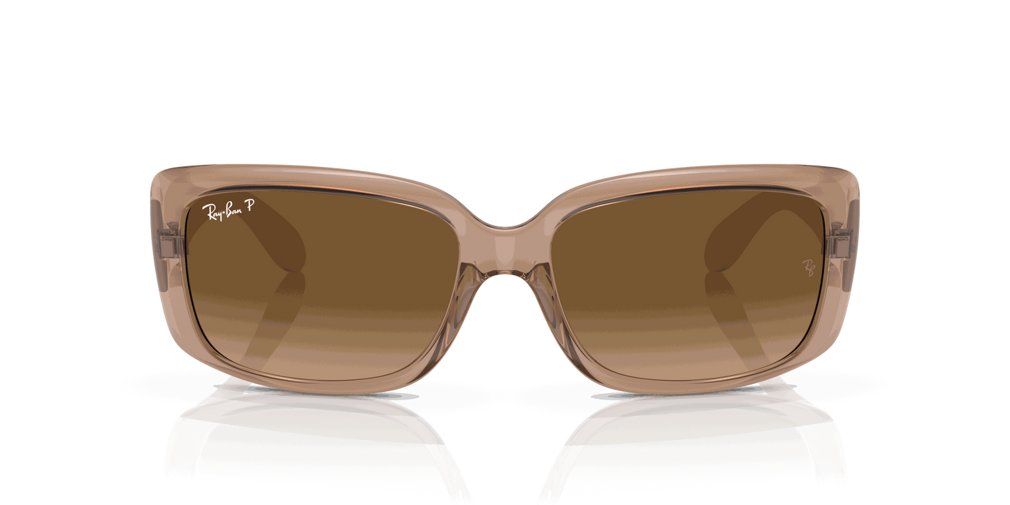 [Brown Lenses, Polished Transparent Brown Frame]