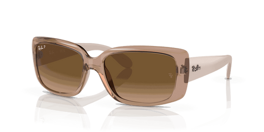 [Brown Lenses, Polished Transparent Brown Frame]