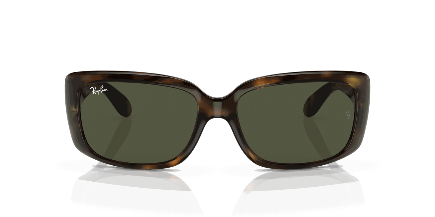 [Green Lenses, Polished Havana Frame]