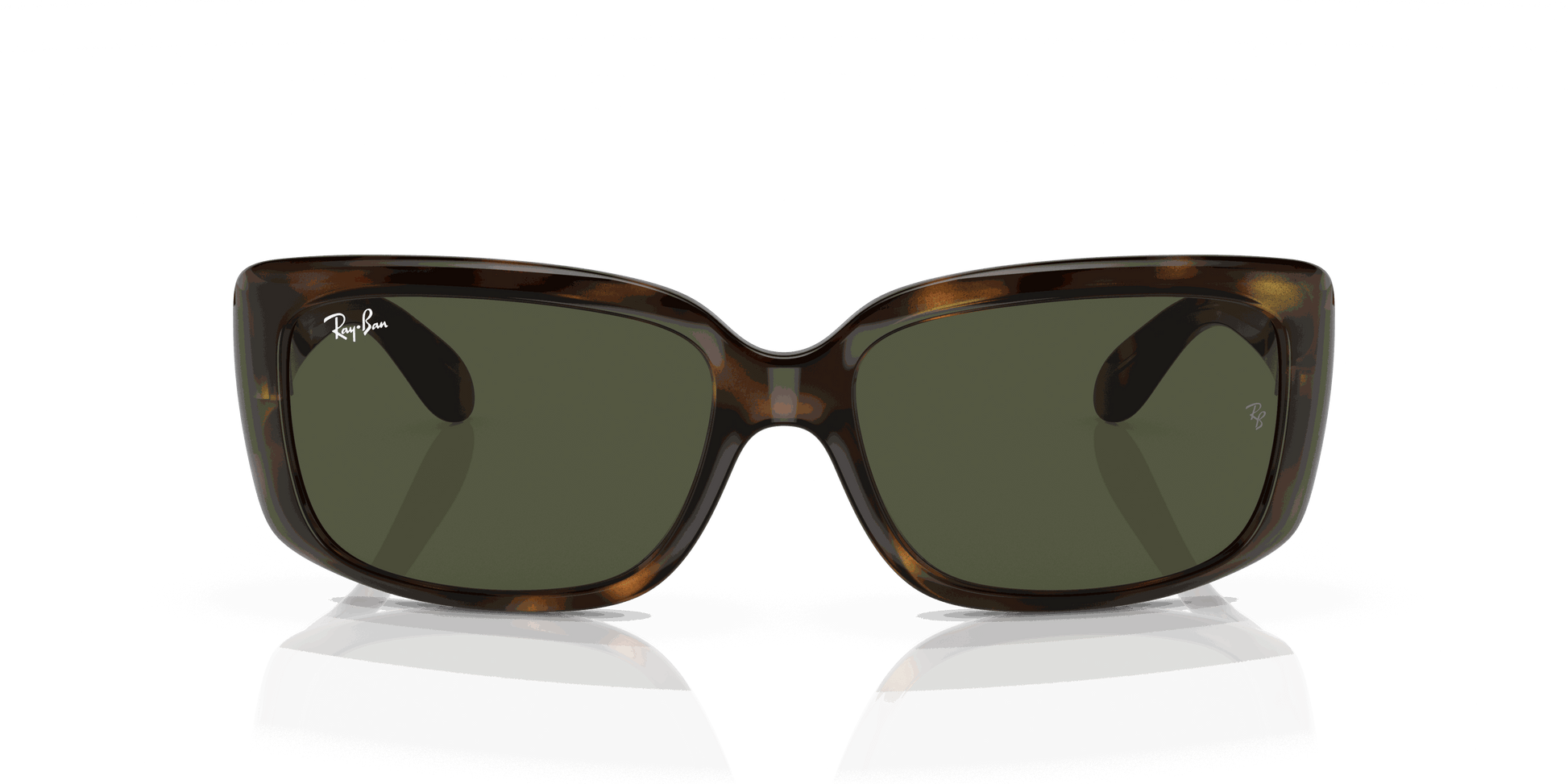 [Green Lenses, Polished Havana Frame]