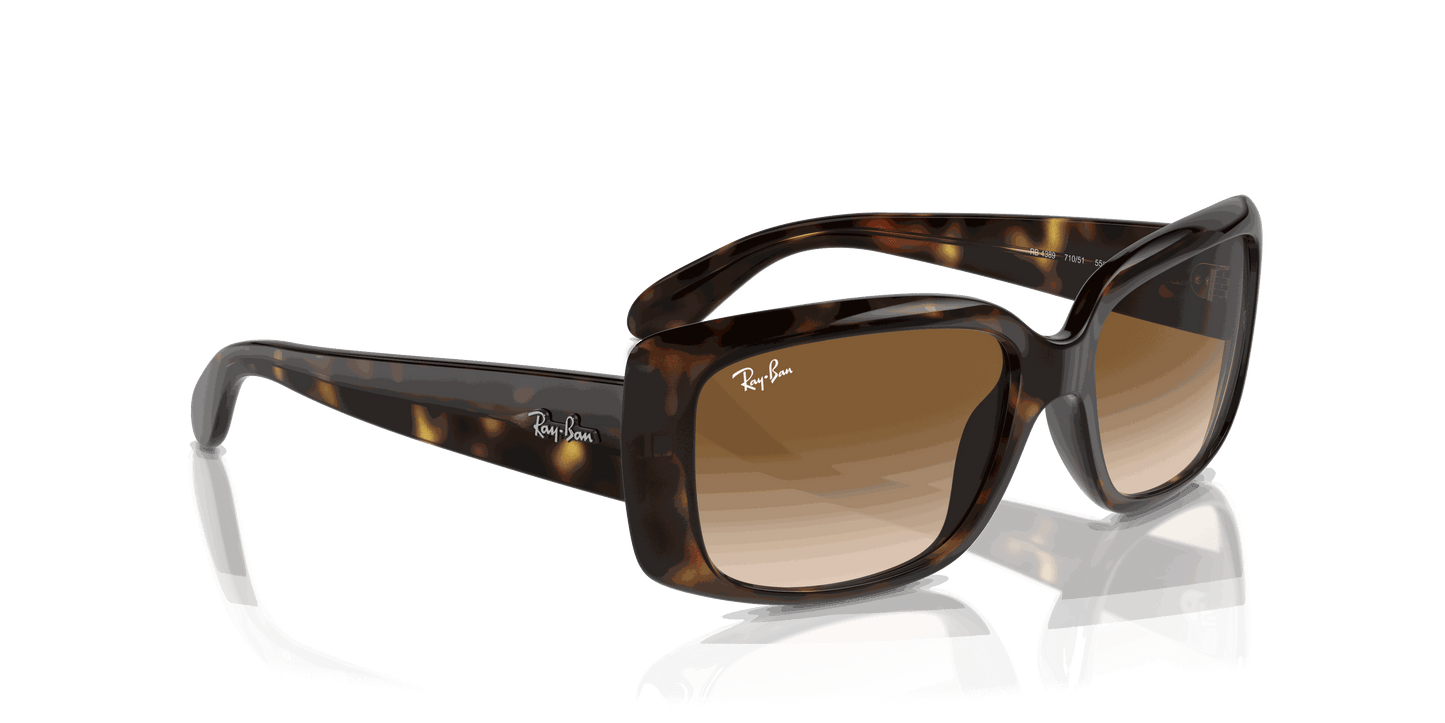 [Clear Brown Lenses, Polished Havana Frame]