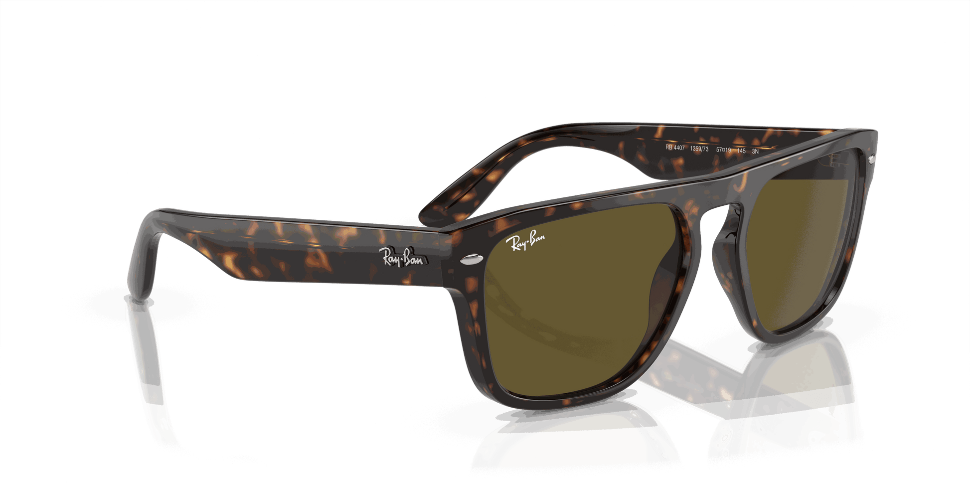 [Dark Brown Lenses, Polished Havana Frame]