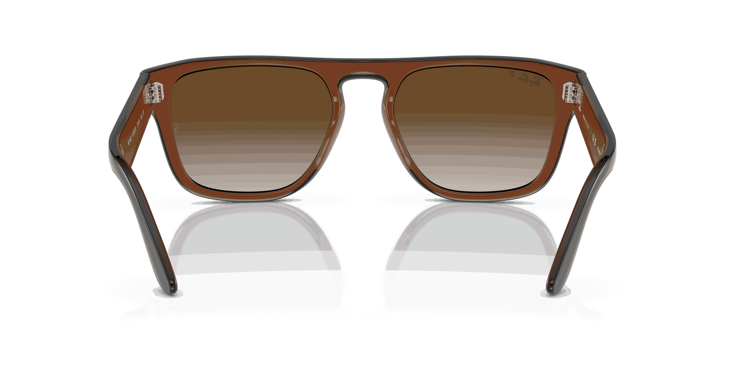 [Brown Lenses, Polished Green & Dark Grey & Transparent Brown Frame]