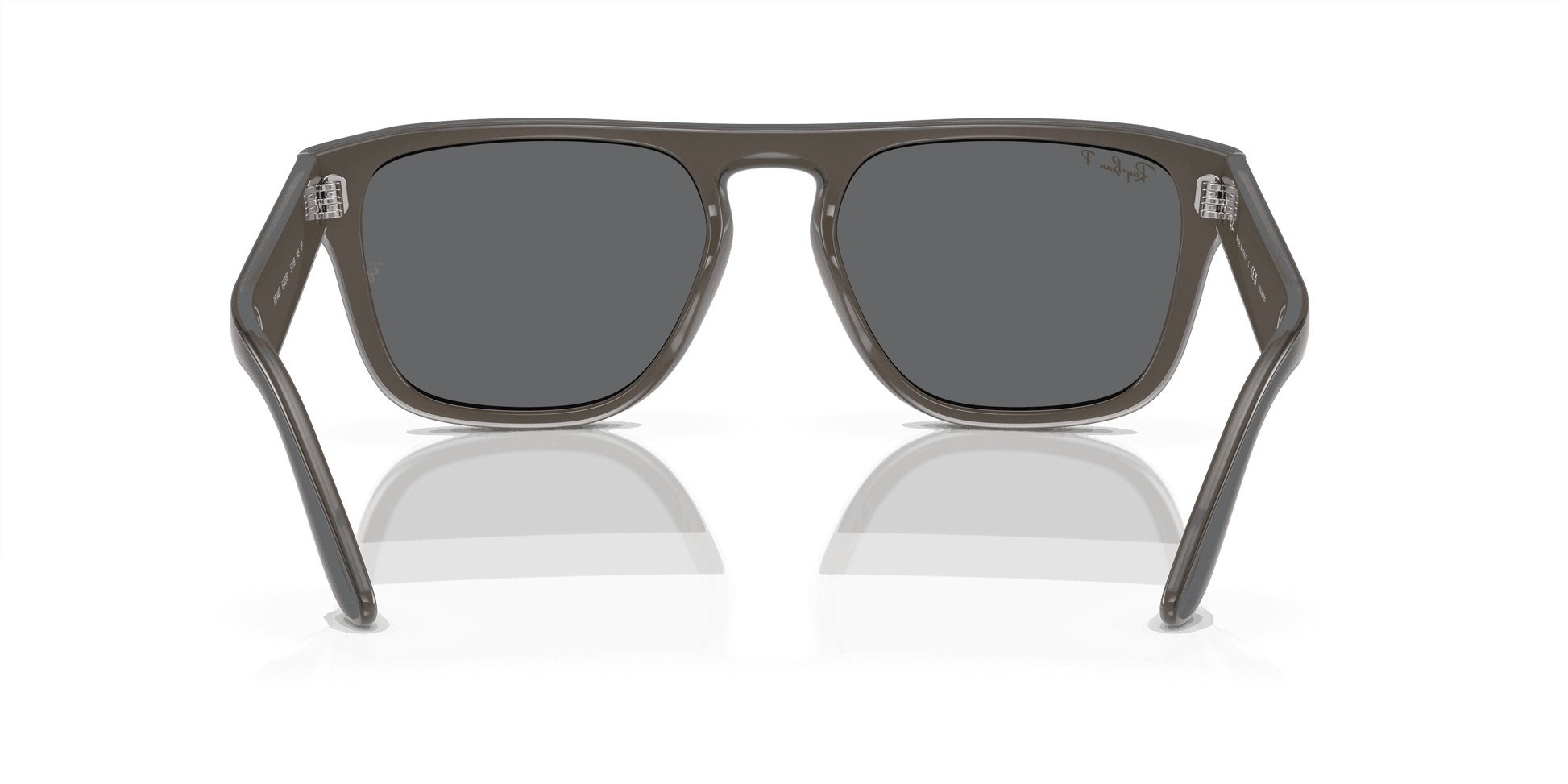 [Dark Grey Lenses, Polished Black & Light Grey & Transparent Grey Frame]