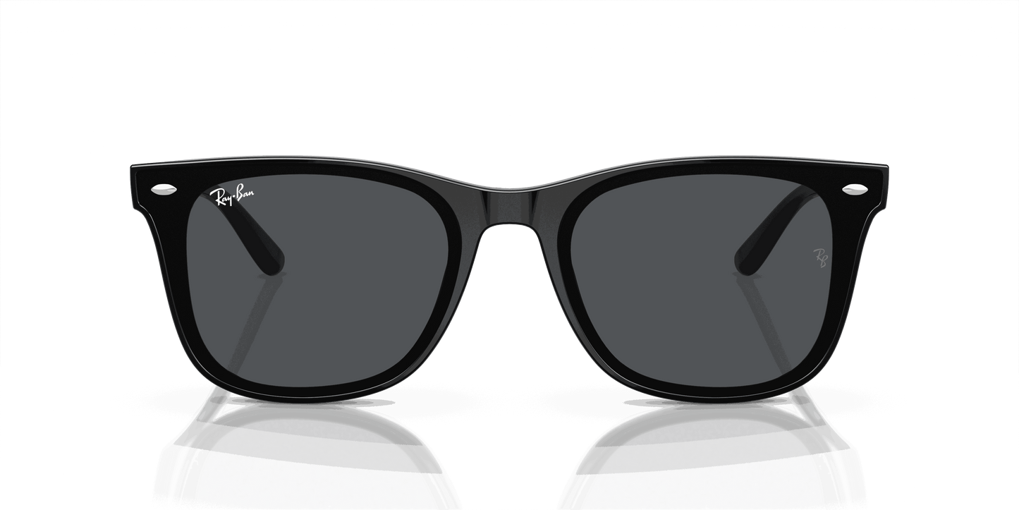[Dark Grey Lenses, Polished Black Frame]