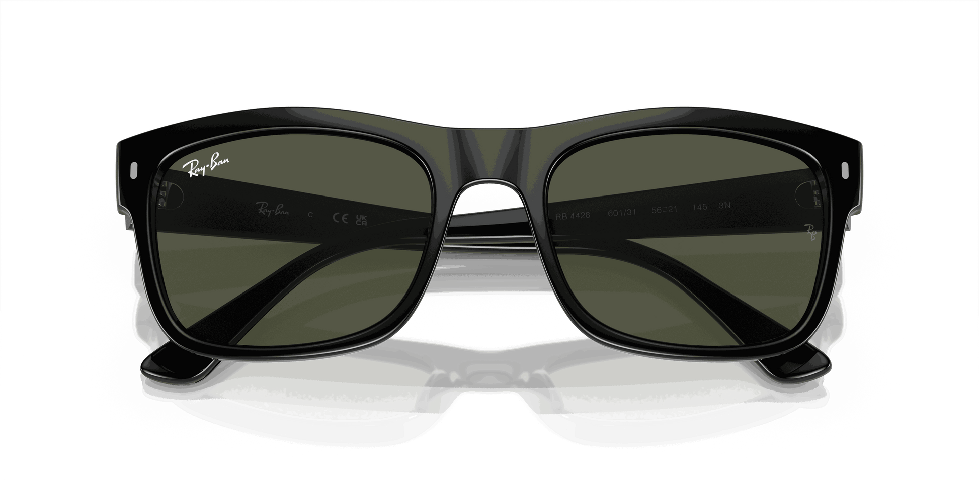 [Green Lenses, Polished Black Frame]
