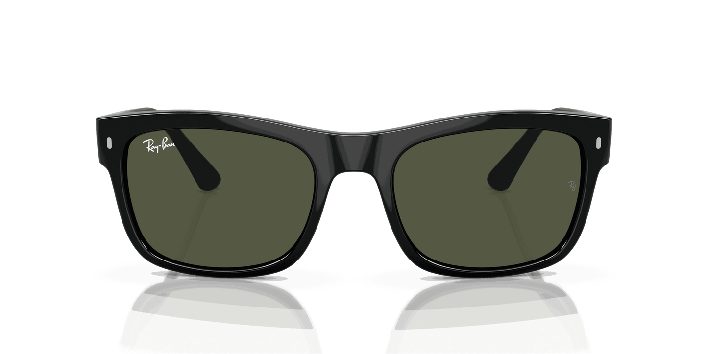 [Green Lenses, Polished Black Frame]