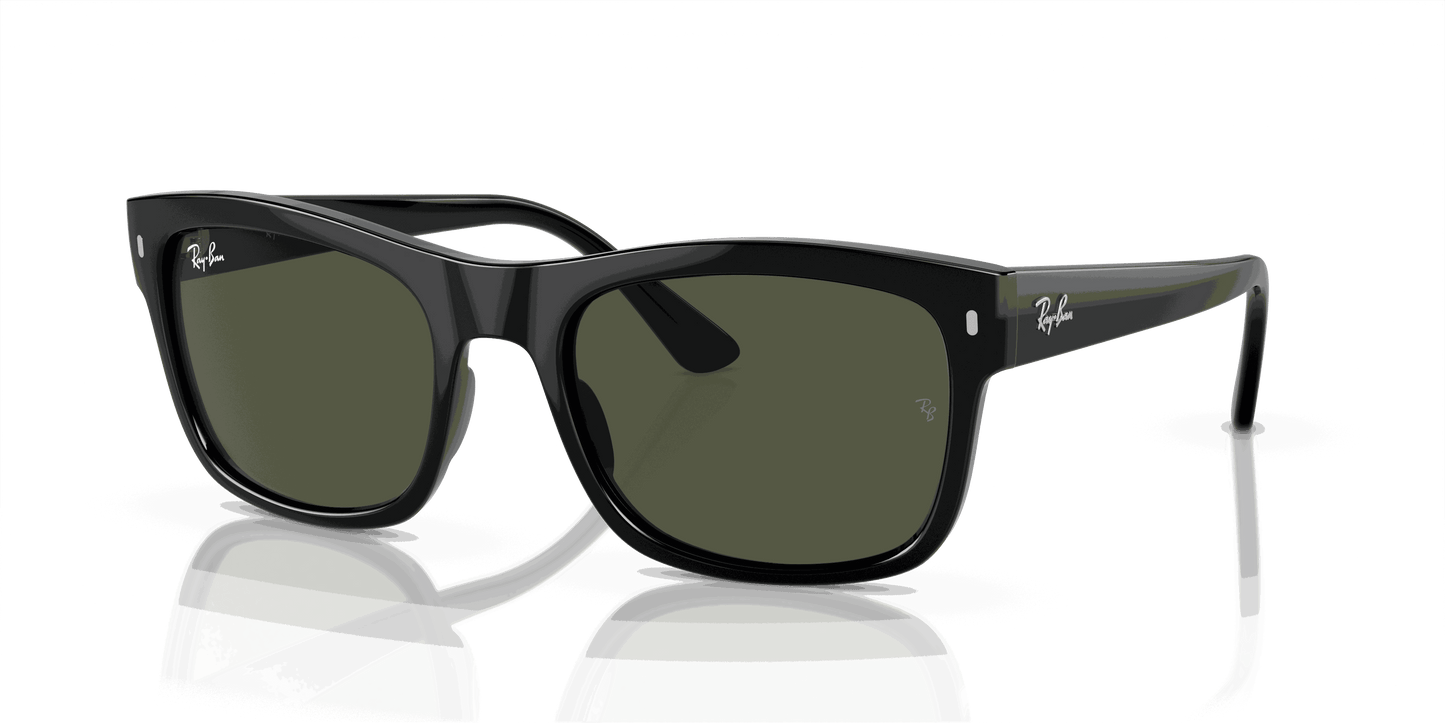 [Green Lenses, Polished Black Frame]