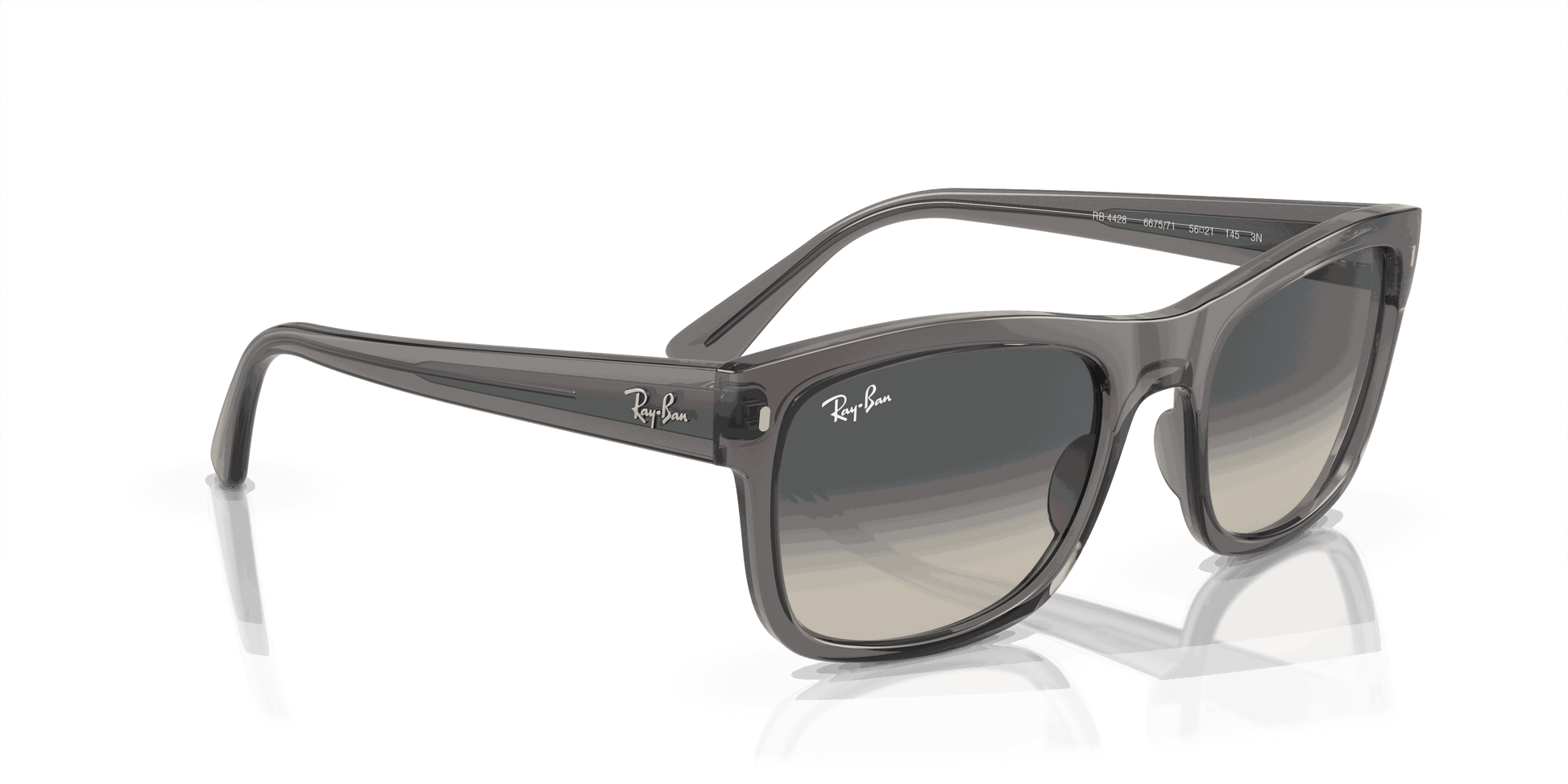 [Grey Lenses, Polished Opal Dark Grey Frame]