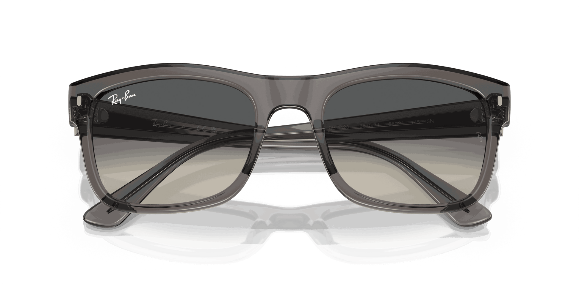 [Grey Lenses, Polished Opal Dark Grey Frame]
