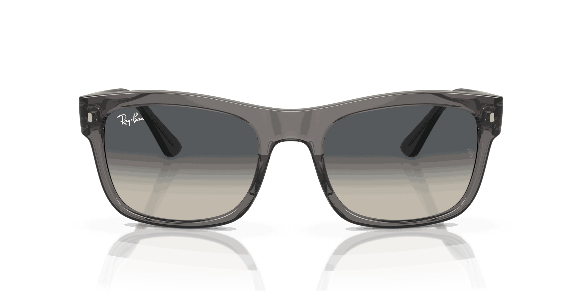 [Grey Lenses, Polished Opal Dark Grey Frame]
