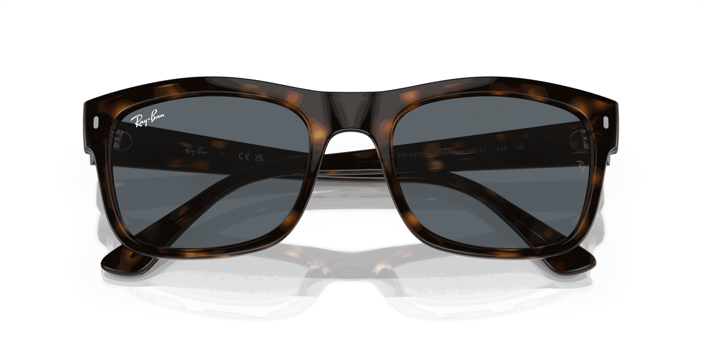 [Blue Lenses, Polished Havana Frame]
