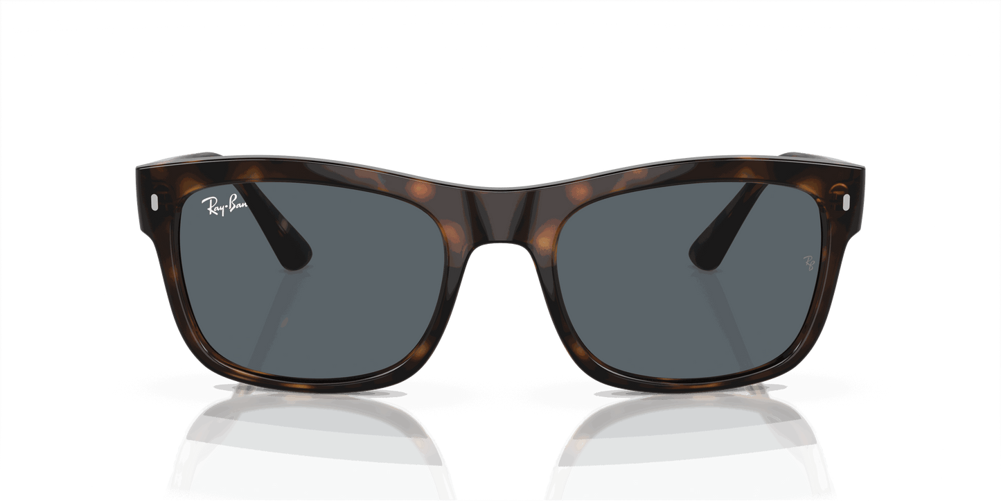 [Blue Lenses, Polished Havana Frame]