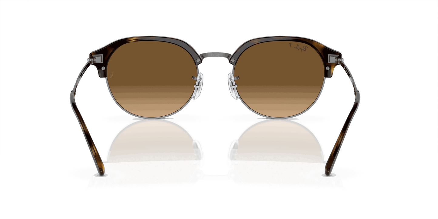 [Brown Lenses, Polished Havana On Gunmetal Frame]