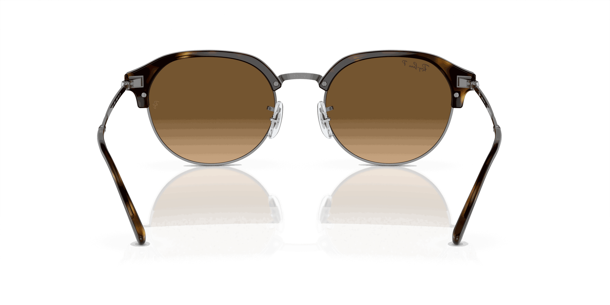 [Brown Lenses, Polished Havana On Gunmetal Frame]