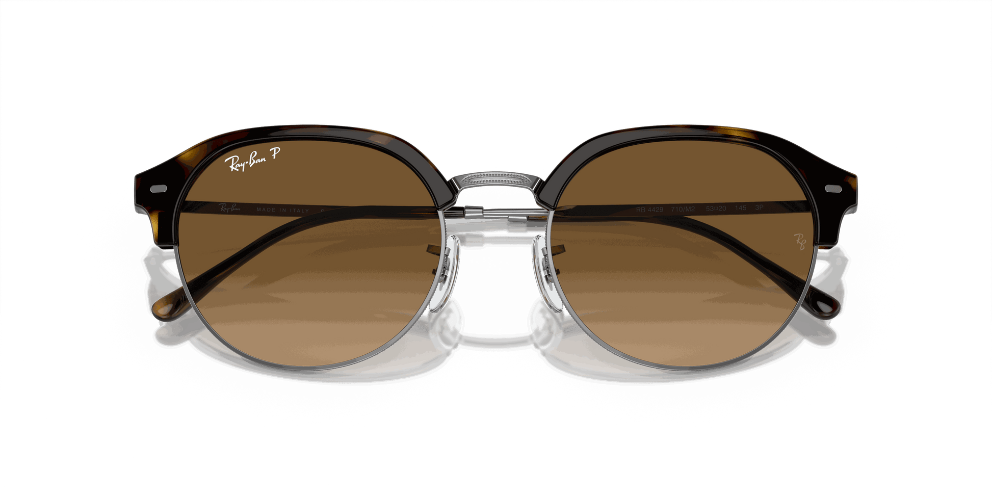 [Brown Lenses, Polished Havana On Gunmetal Frame]