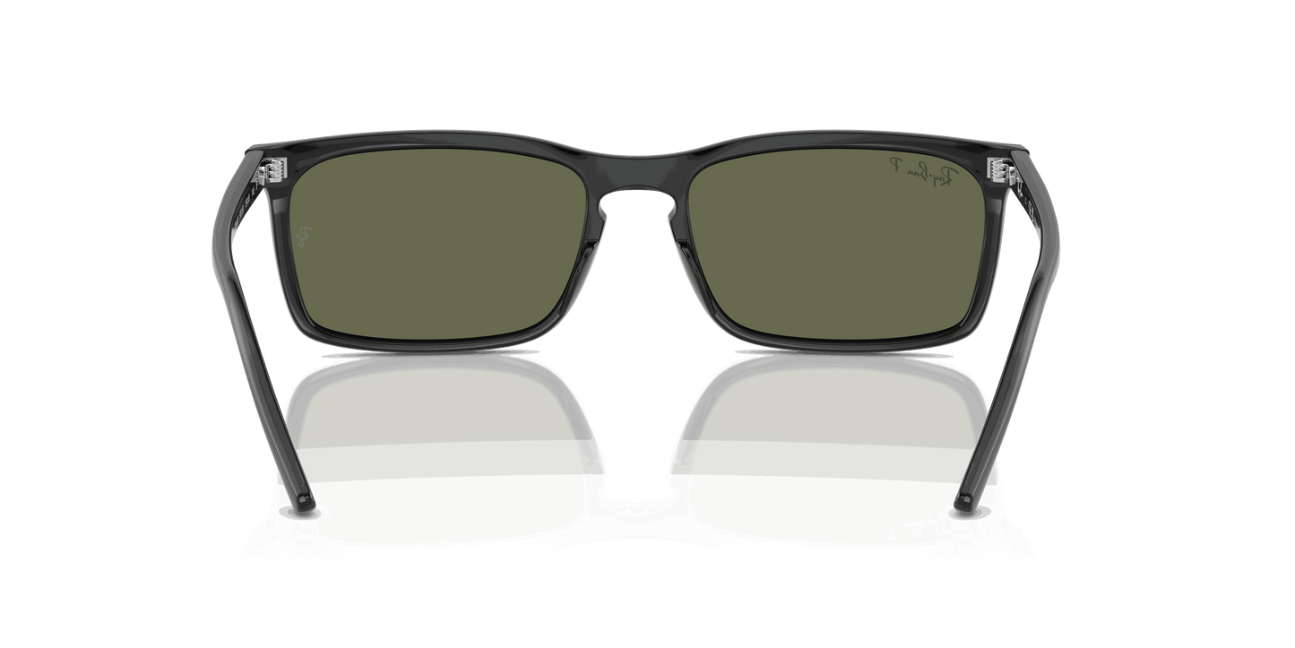 [Green Lenses, Polished Black Frame]