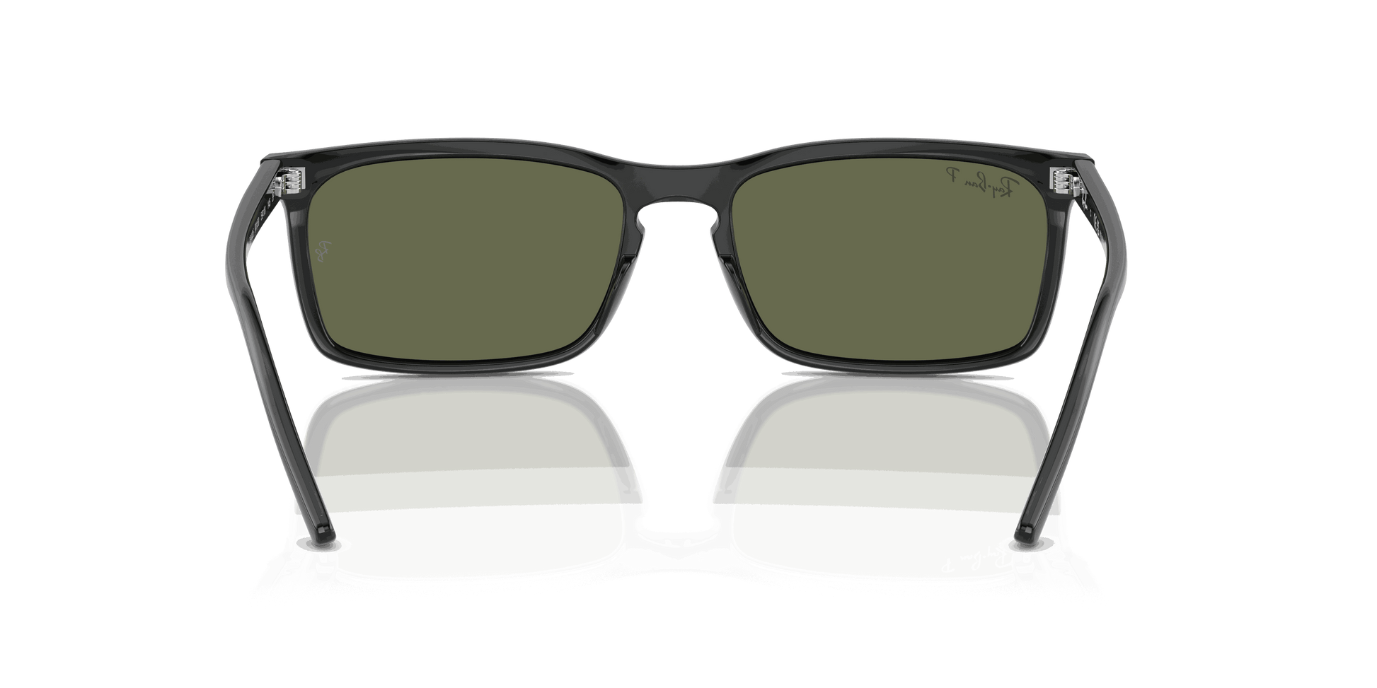 [Green Lenses, Polished Black Frame]