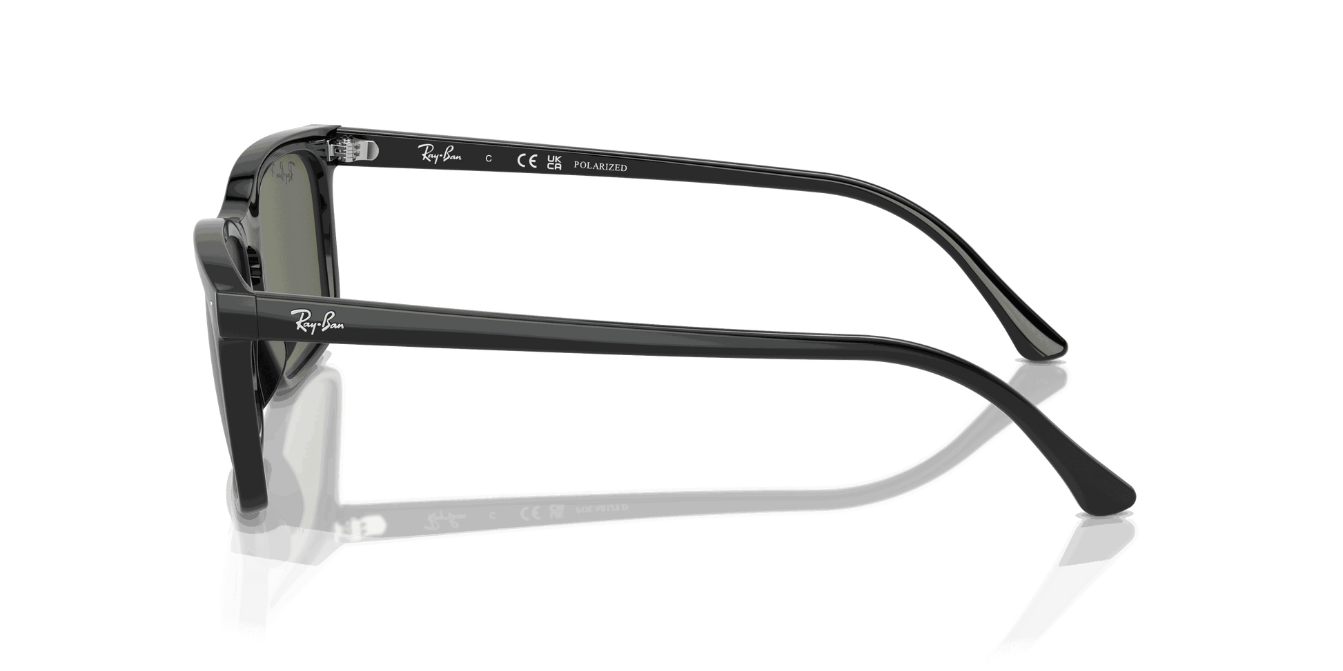 [Green Lenses, Polished Black Frame]
