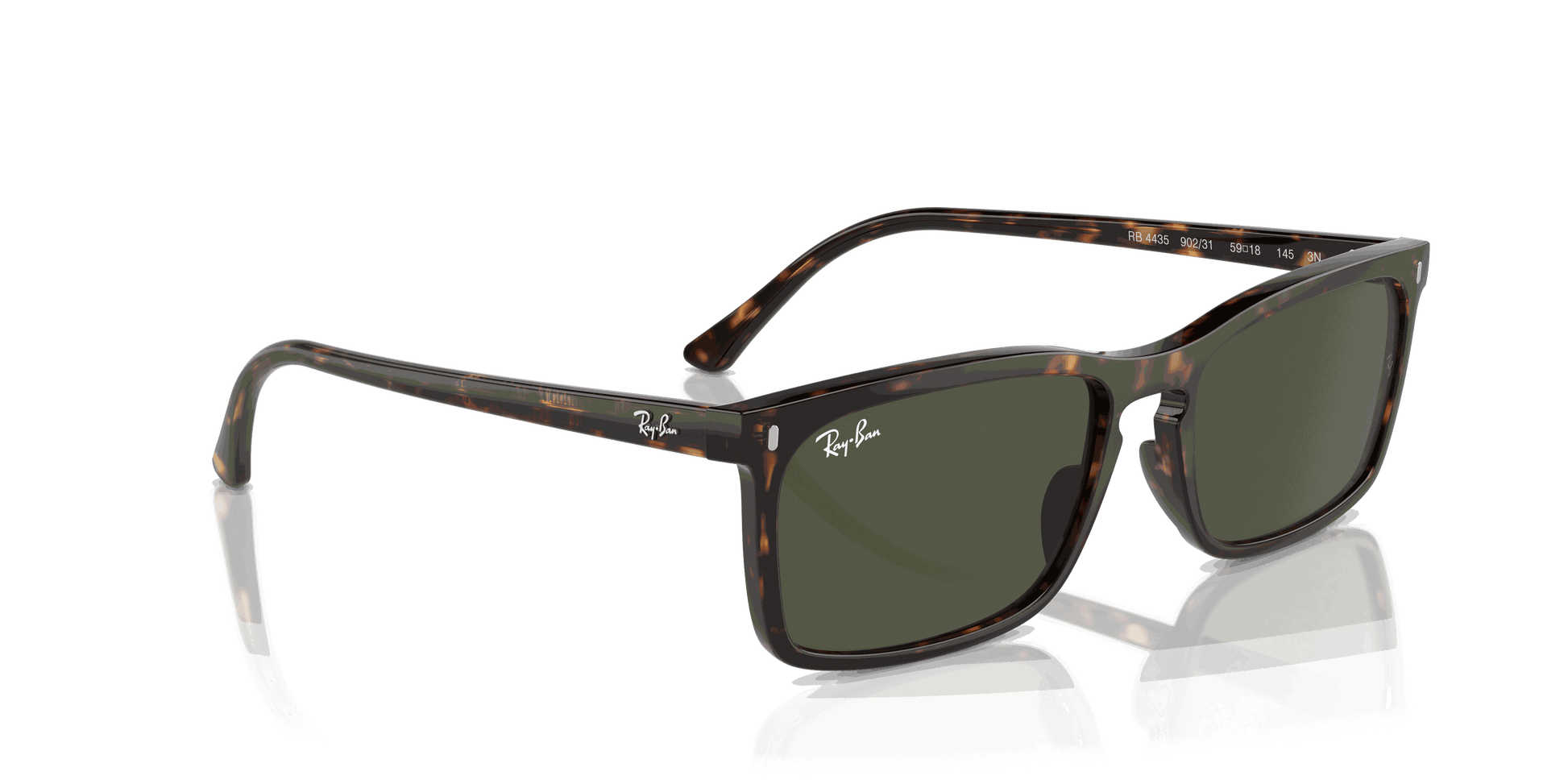 [Green Lenses, Polished Havana Frame]