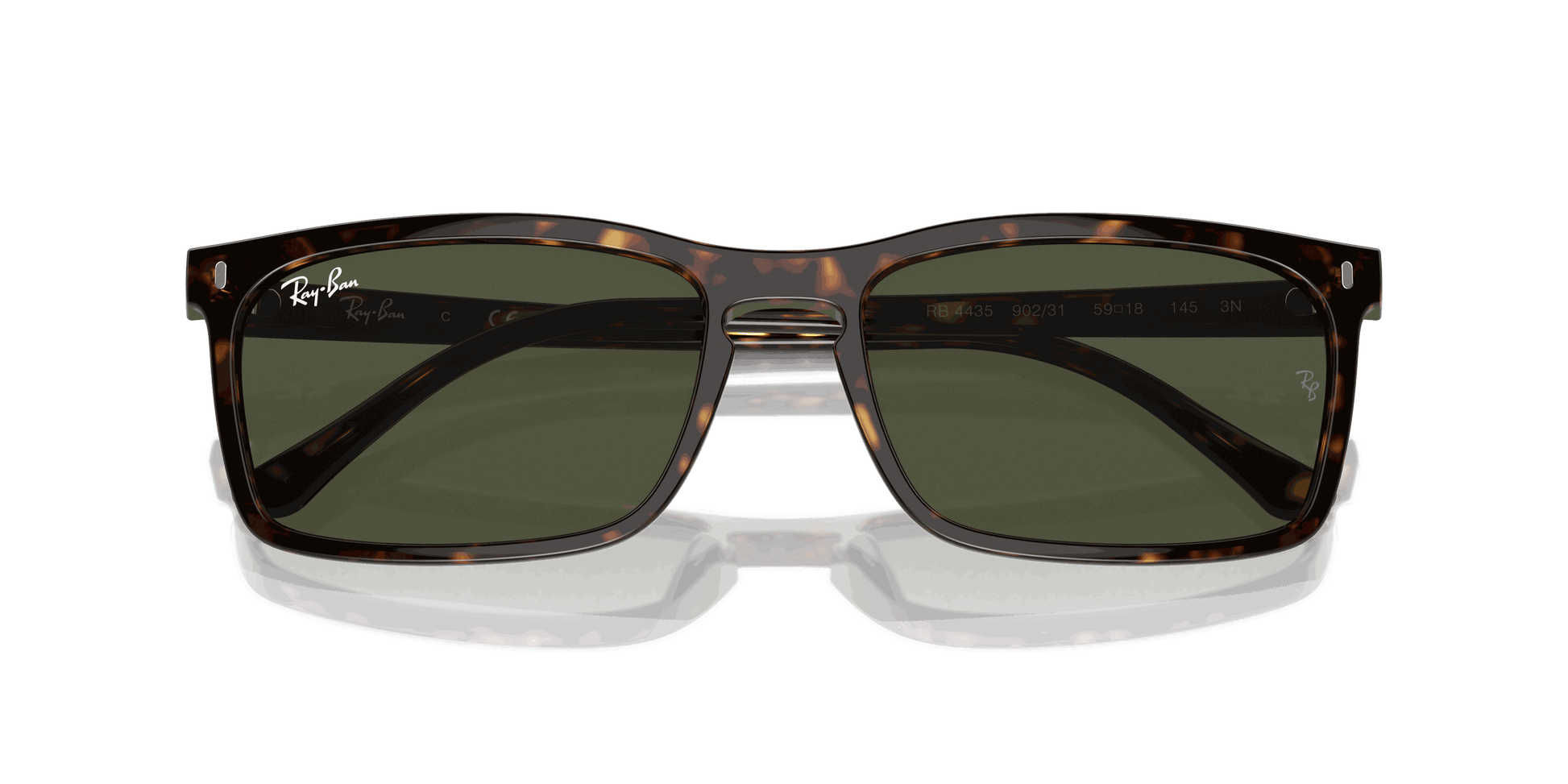 [Green Lenses, Polished Havana Frame]