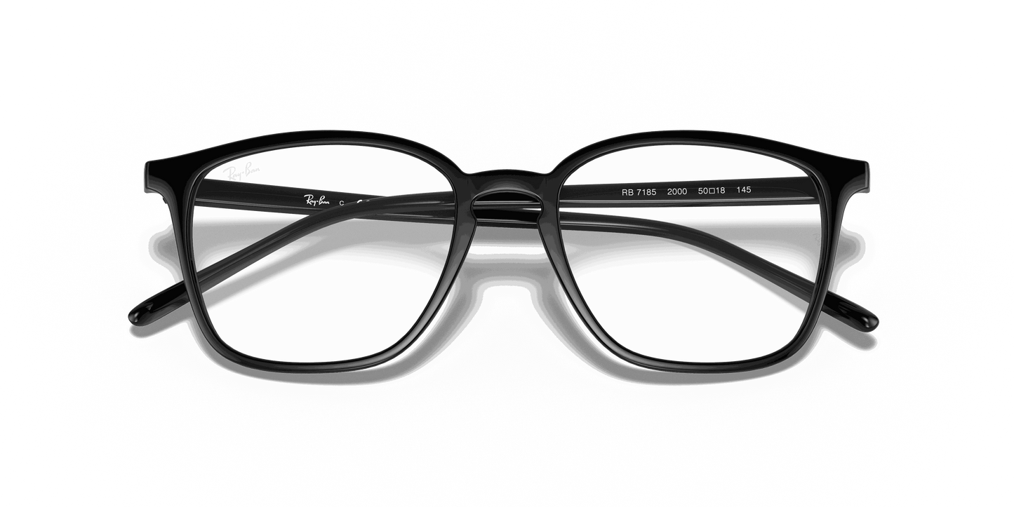 [Clear Lenses, Polished Black Frame]