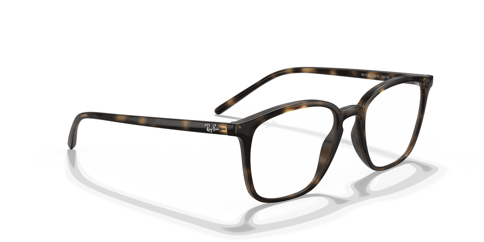 [Clear Lenses, Polished Havana Frame]