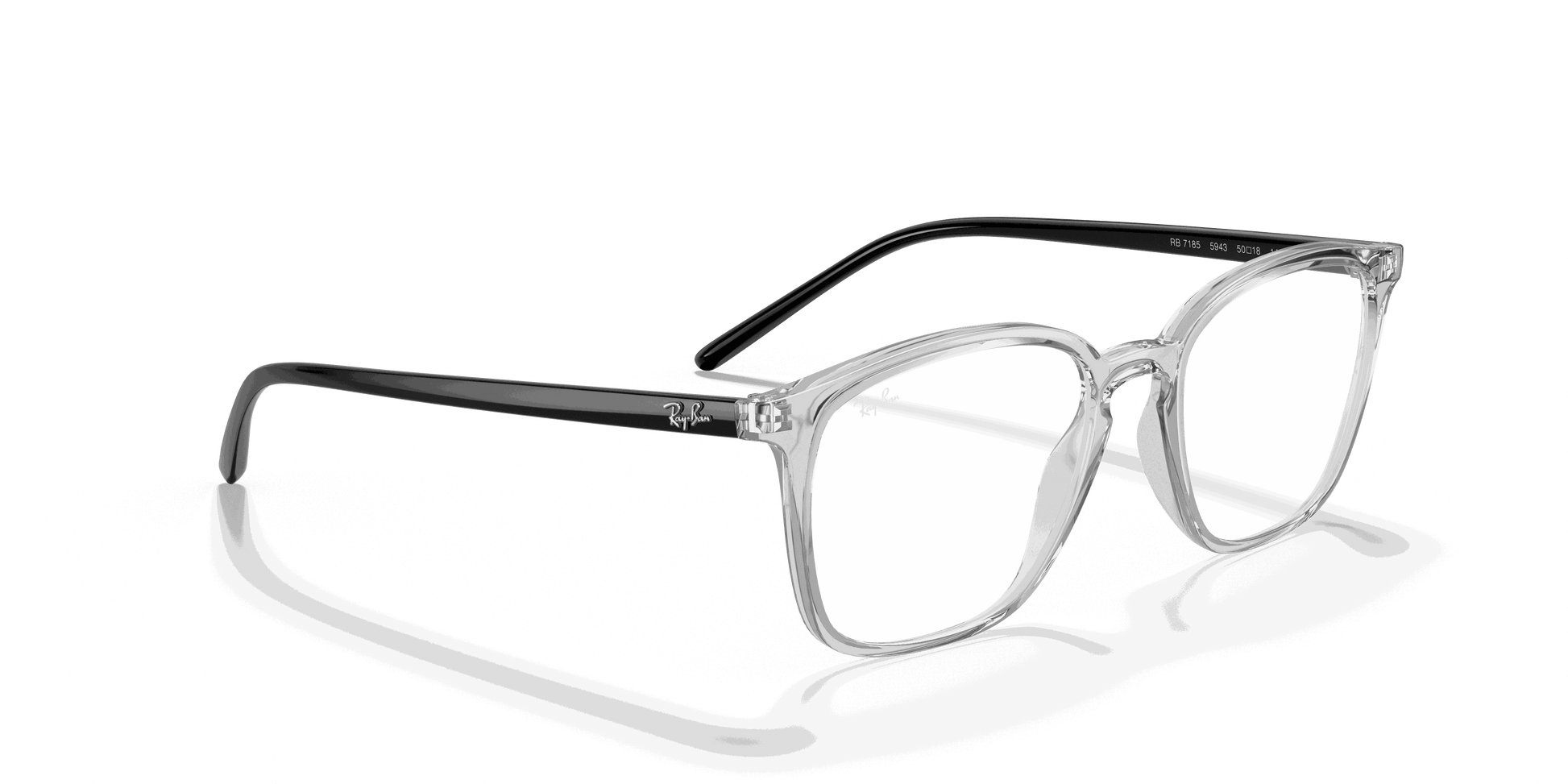 [Clear Lenses, Polished Transparent Frame]