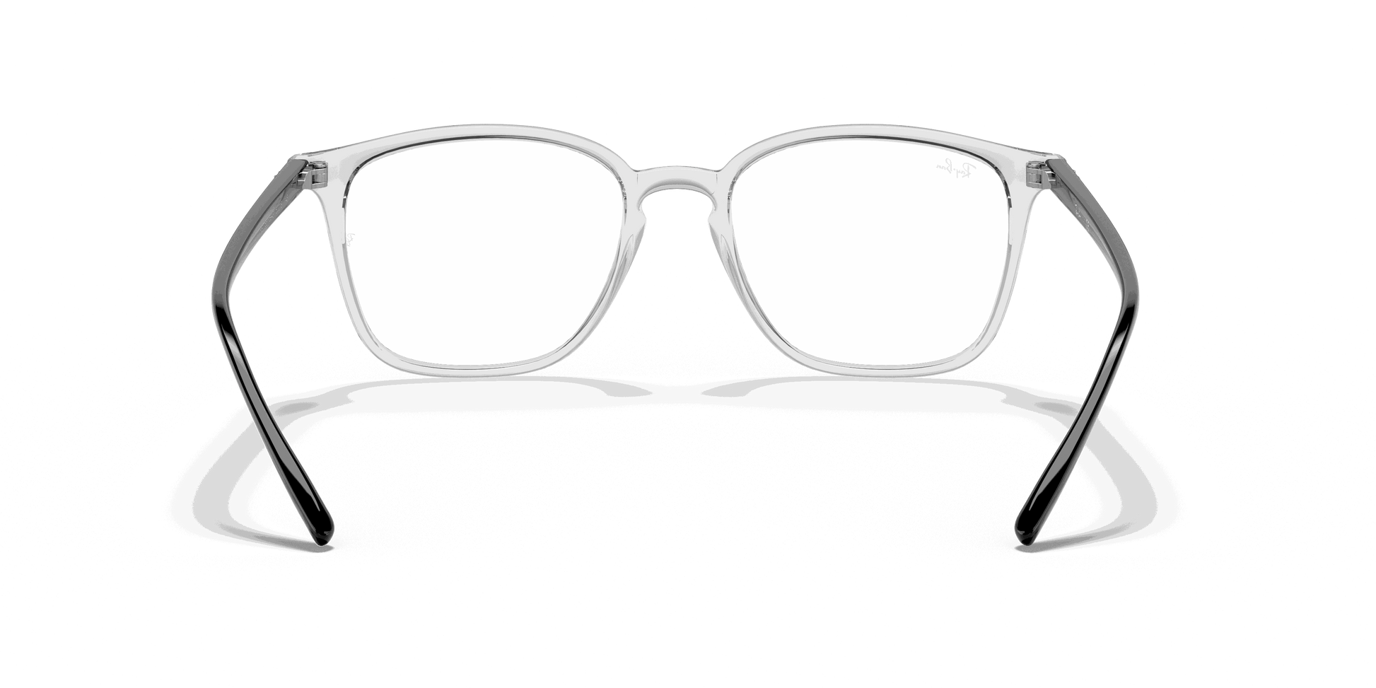 [Clear Lenses, Polished Transparent Frame]