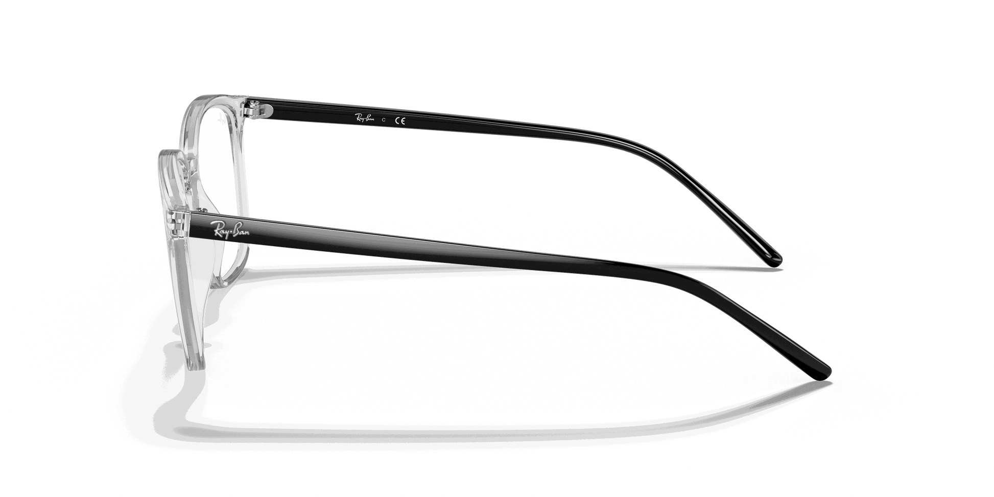 [Clear Lenses, Polished Transparent Frame]