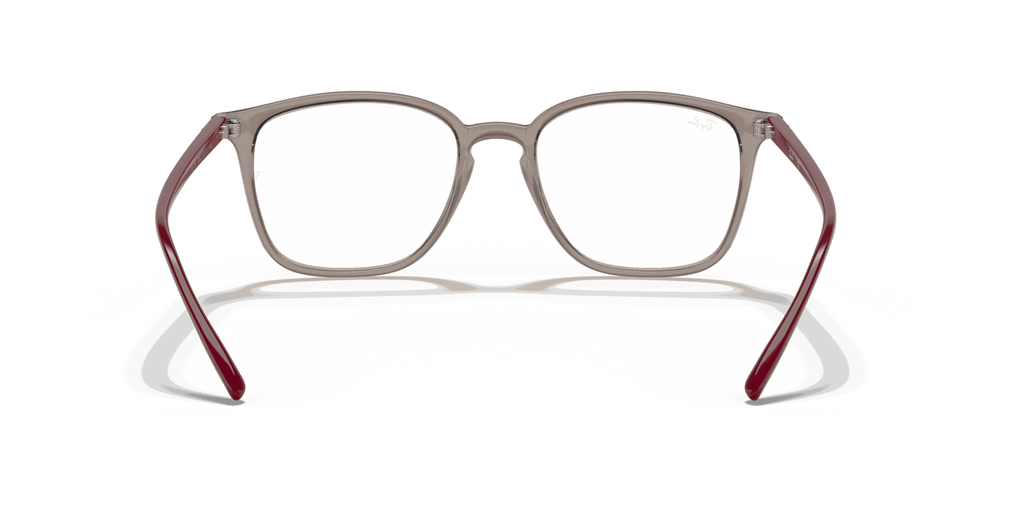 [Clear Lenses, Polished Transparent Grey Frame]
